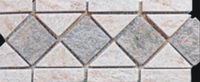 Stone spends line floor tile
