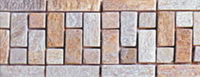 Stone spends line floor tile
