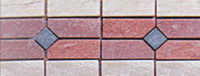 Stone spends line floor tile
