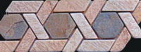 Stone spends line floor tile
