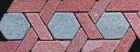 Stone spends line floor tile
