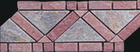 Stone spends line floor tile
