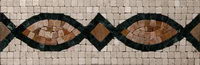 Stone spends line floor tile
