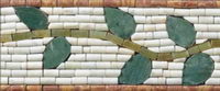 Stone spends line floor tile
