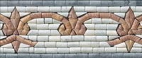 Stone spends line floor tile
