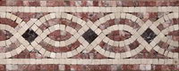 Stone spends line floor tile
