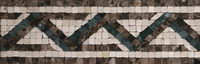Stone spends line floor tile
