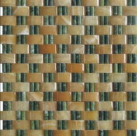 Woven modelling Mosaic map
