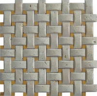 Woven modelling Mosaic map
