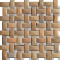 Woven modelling Mosaic map
