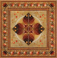 Gothic art festival ceramic map material-2