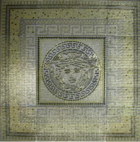 Gothic art festival ceramic map
