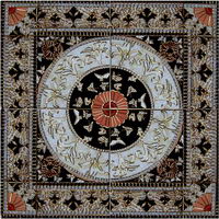 Gothic art festival ceramic map
