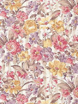 Pastoral flowery cloth marks