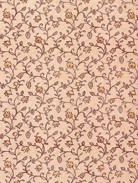 Pastoral flowery cloth marks