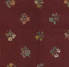 Pastoral flowery cloth marks
