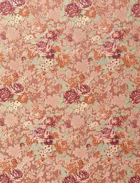 Pastoral flowery cloth marks