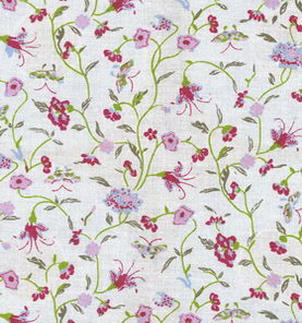 Pastoral flowery cloth marks
