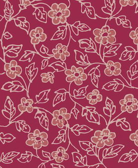 Pastoral flowery cloth marks