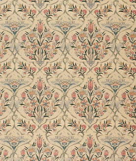 Pastoral flowery cloth marks