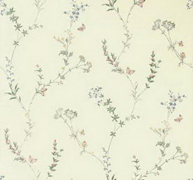 Pastoral flowery cloth marks