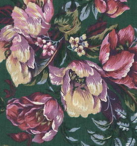 Pastoral flowery cloth marks