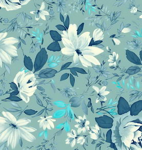 Pastoral flowery cloth marks
