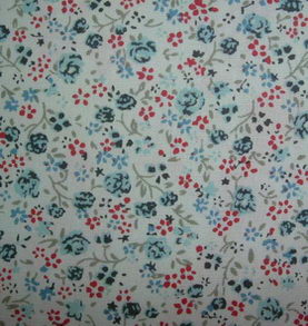Pastoral flowery cloth marks