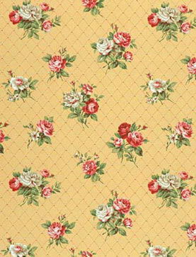 Pastoral flowery cloth marks