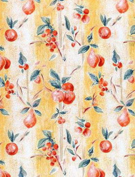 Pastoral flowery cloth marks