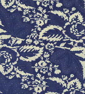 Pastoral flowery cloth marks