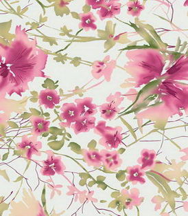 Pastoral flowery cloth marks