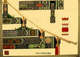 Ancient China building 