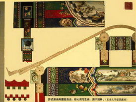 Ancient China building 