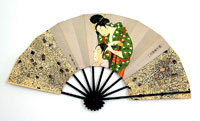 Oriental fan map  