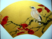 Oriental fan map  