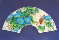 Oriental fan map  