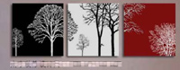 Landscape tree paintings