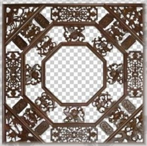 Wood carving post-maps