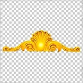 Decorative Gold Corners - Post-mapping