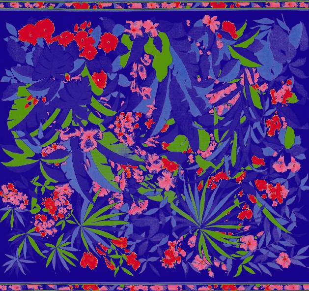 Personalized square carpet pattern map-4