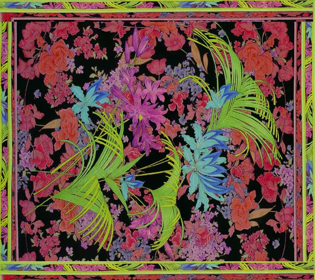 Personalized square carpet pattern map-6