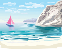 European style painting wallpaper-2