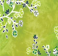 Green background painting wallpaper