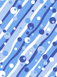 Modern and simple blue theme wallpaper