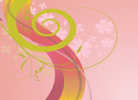 Simple pink lines wallpaper