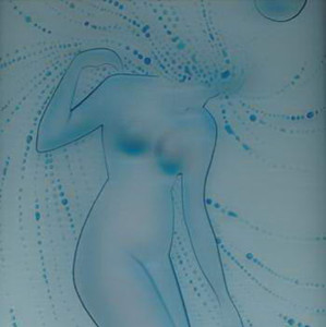La Luna Glass painting map