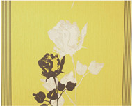 Flowers pattern stripes wallpaper