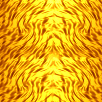 The gold corrugated metal texture mapping