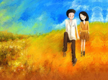 Korean illustrator wallpaper